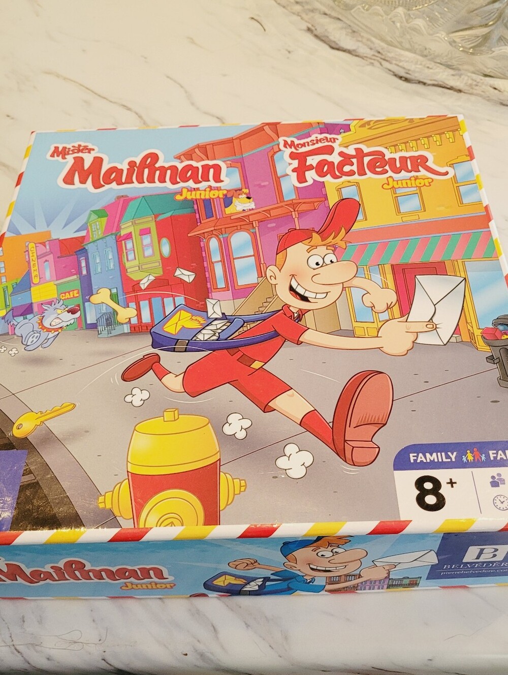 Mister Mailman Junior Family Board Game Complete